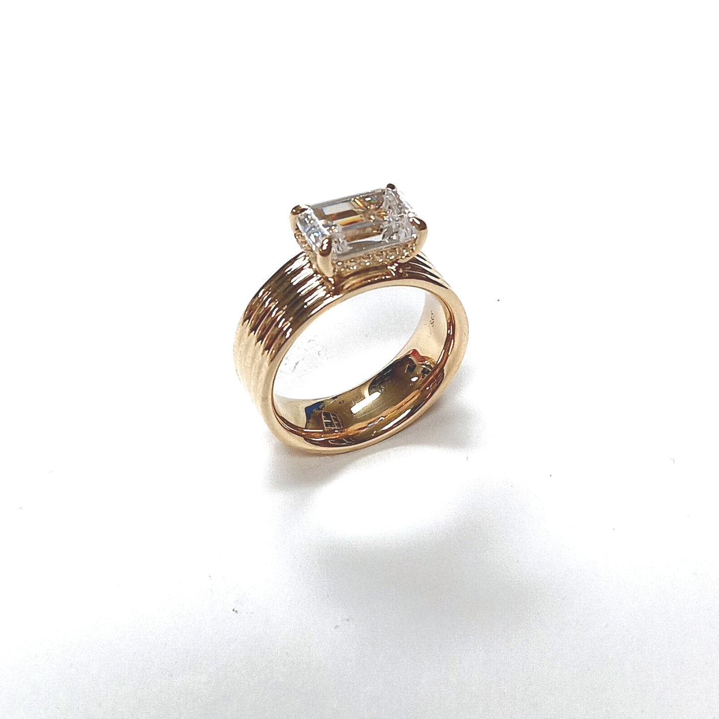 MJ YOUR WAY 9K/CZ SAMPLE PRICED AS 14KY EAST-WEST SOLITAIRE ...