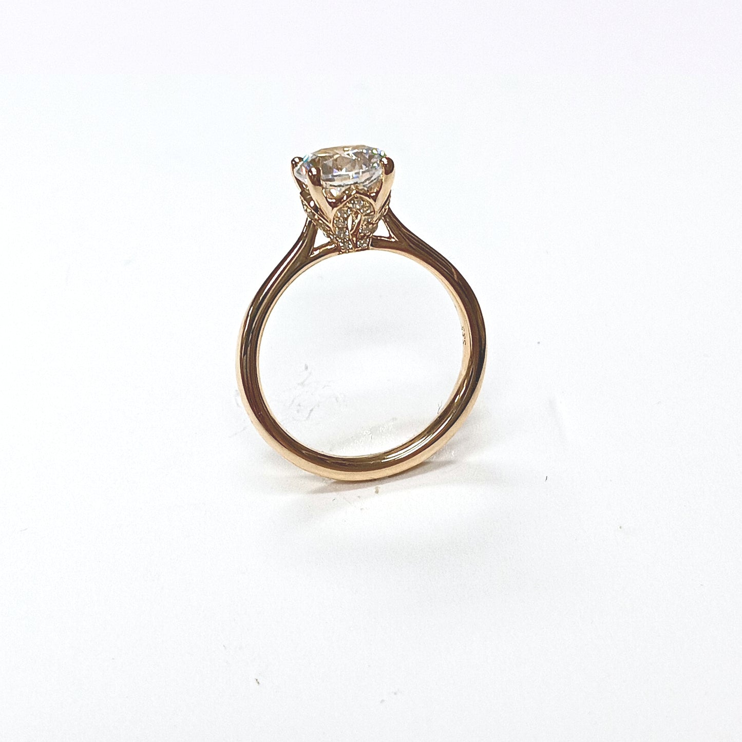 MJ YOUR WAY 9K/CZ SAMPLE PRICED AS 14KY 4-PRONG SOLITAIRE MO...