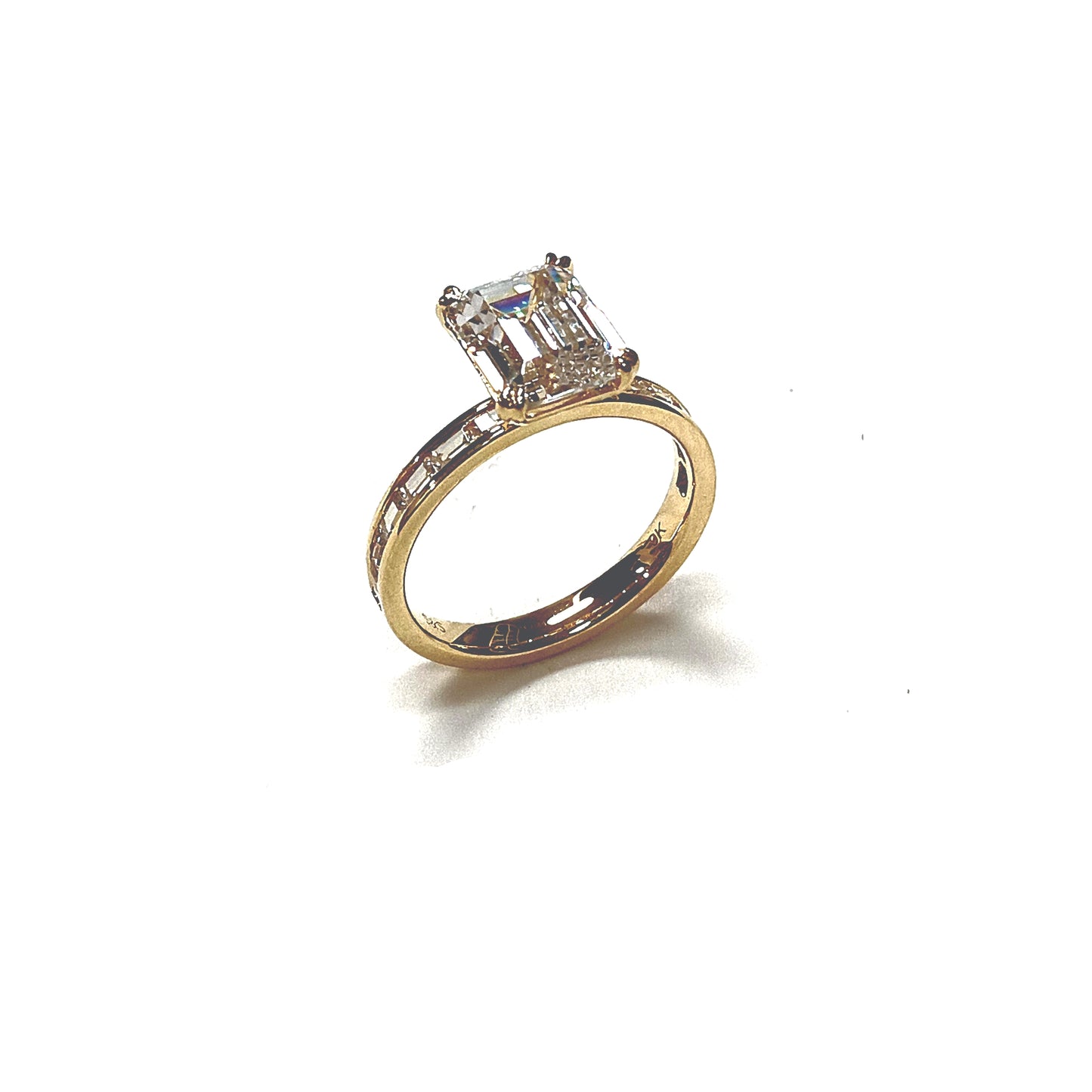 MJ YOUR WAY 9K/CZ SAMPLE PRICED AS 14KY SOLITAIRE MOUNTING W...