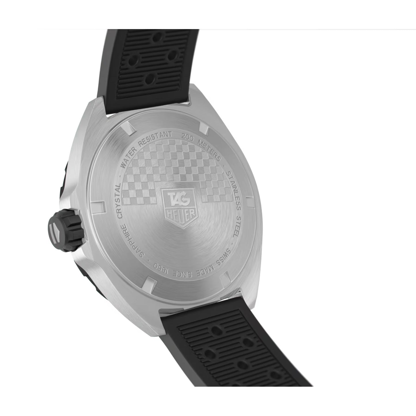 41mm Formula 1 Watch with Black Dial & Strap