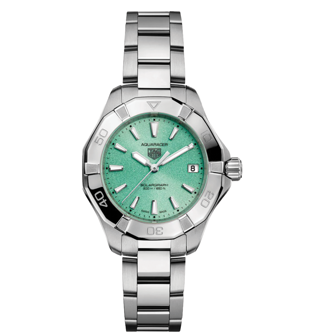 34 mm Aquaracer 200 Solargraph with Aqua Blue Dial