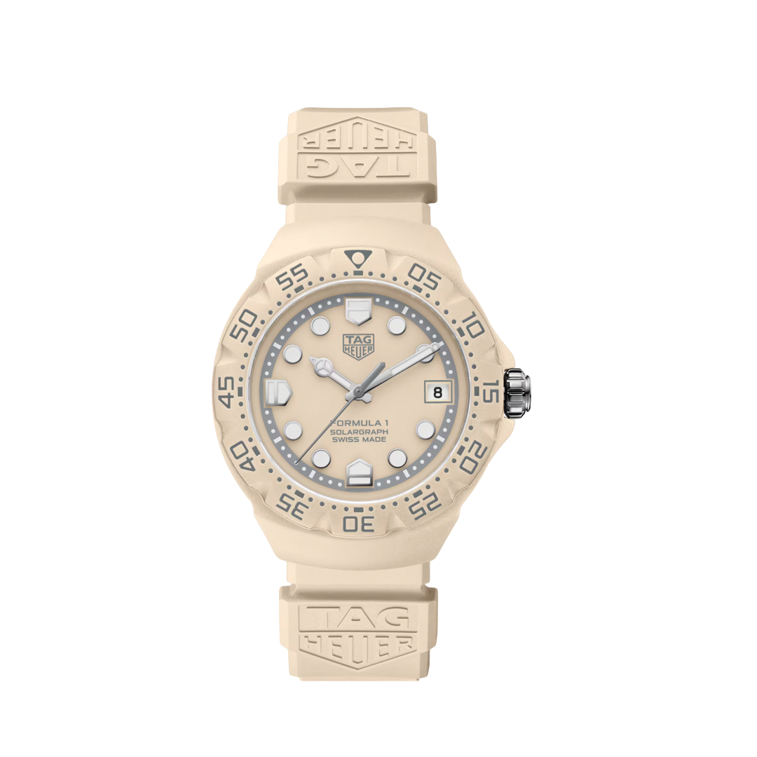 38mm Limited Edition Beige Formula 1 Solargraph Watch