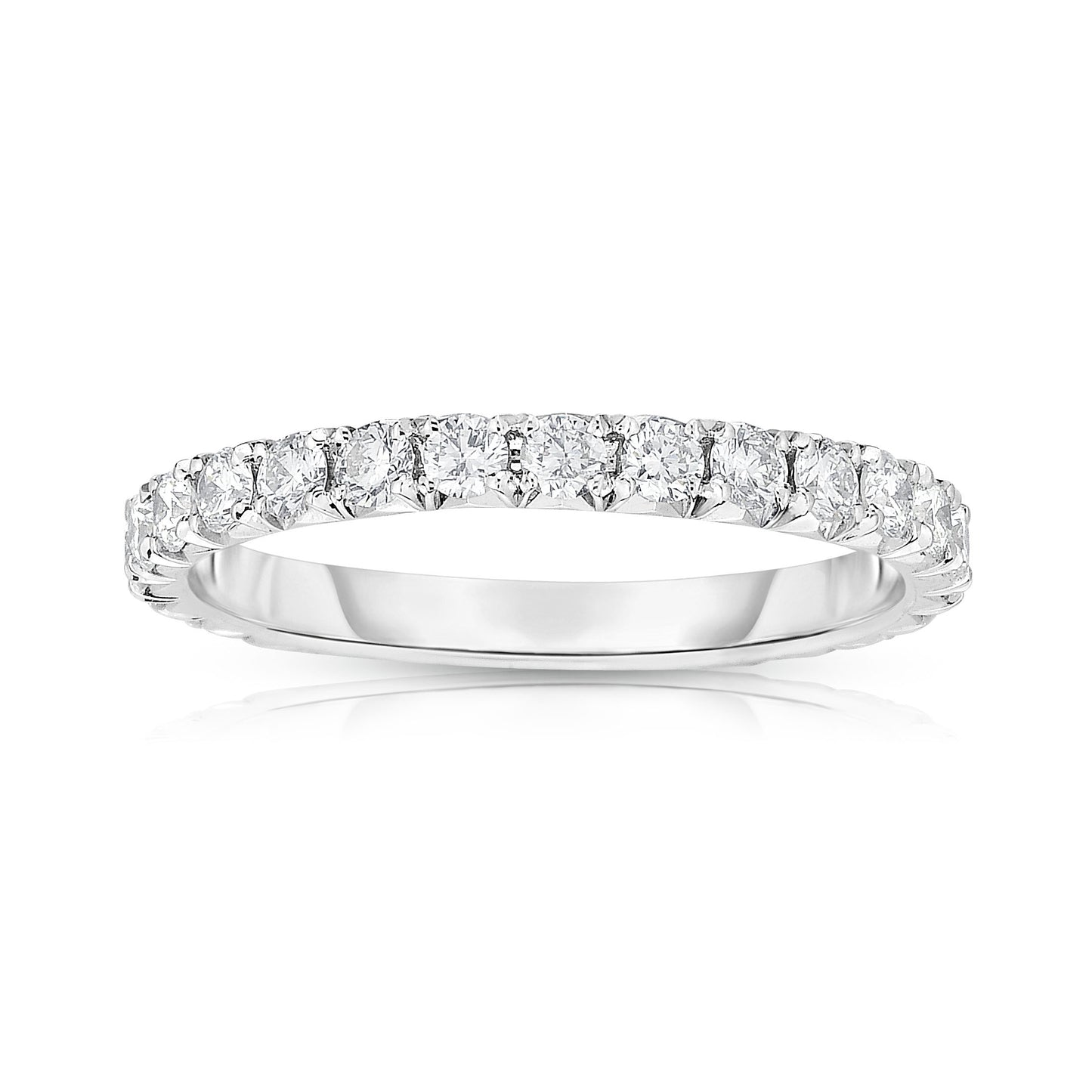 French Cut Eternity Band SZ 8