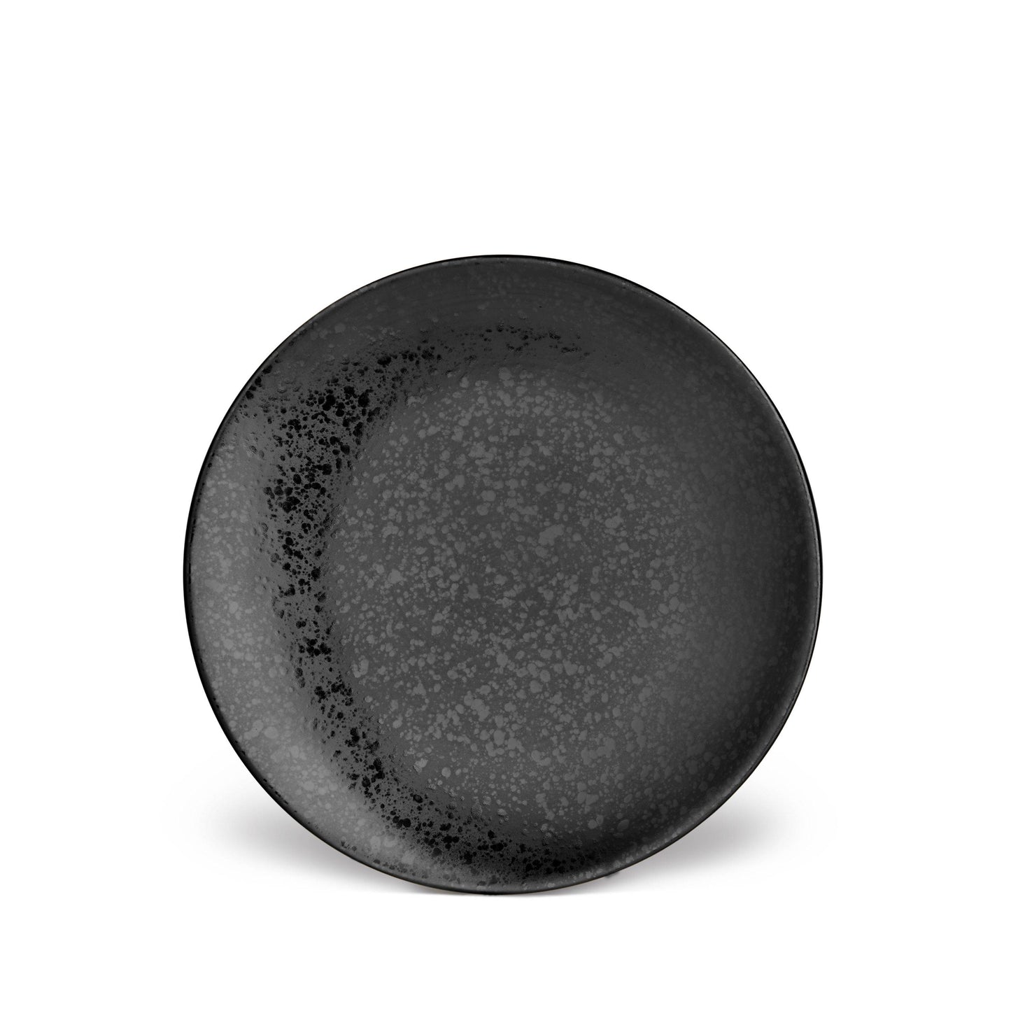 Alchimie Black Finish Earthenware Dessert Plate