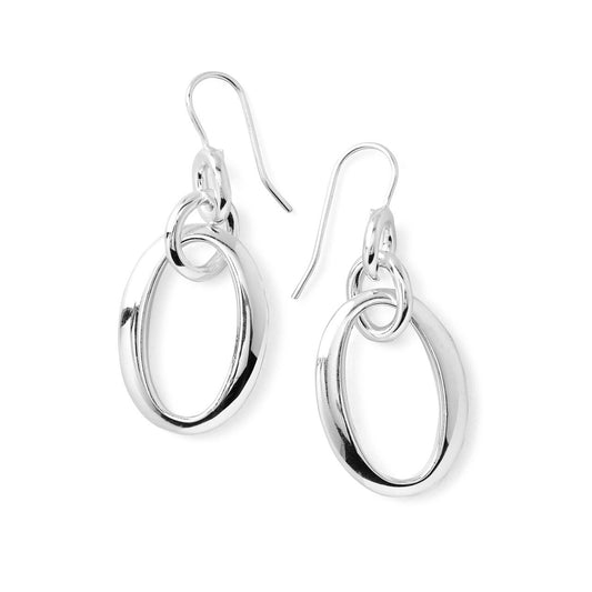 Classico Short Oval Link Earrings