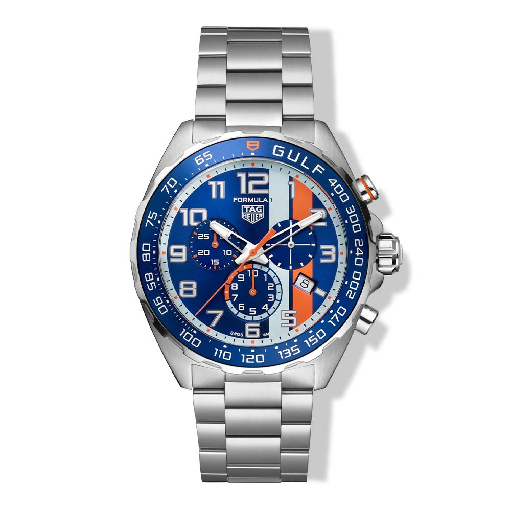 43mm Formula 1 & Gulf Chronograph Watch