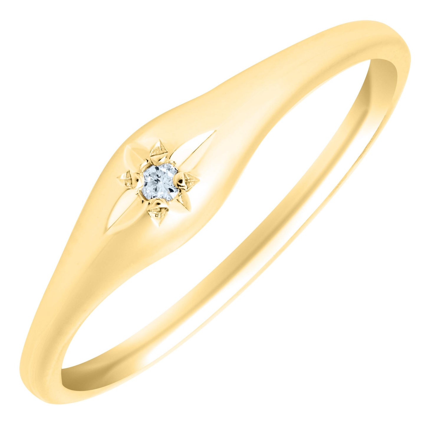 Baby Diamond Ring in Gold