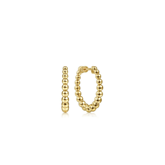 <b>MATERIALS</b> 
•	14k Yellow Gold 
<b>SIZE & FIT</b>  
• ...