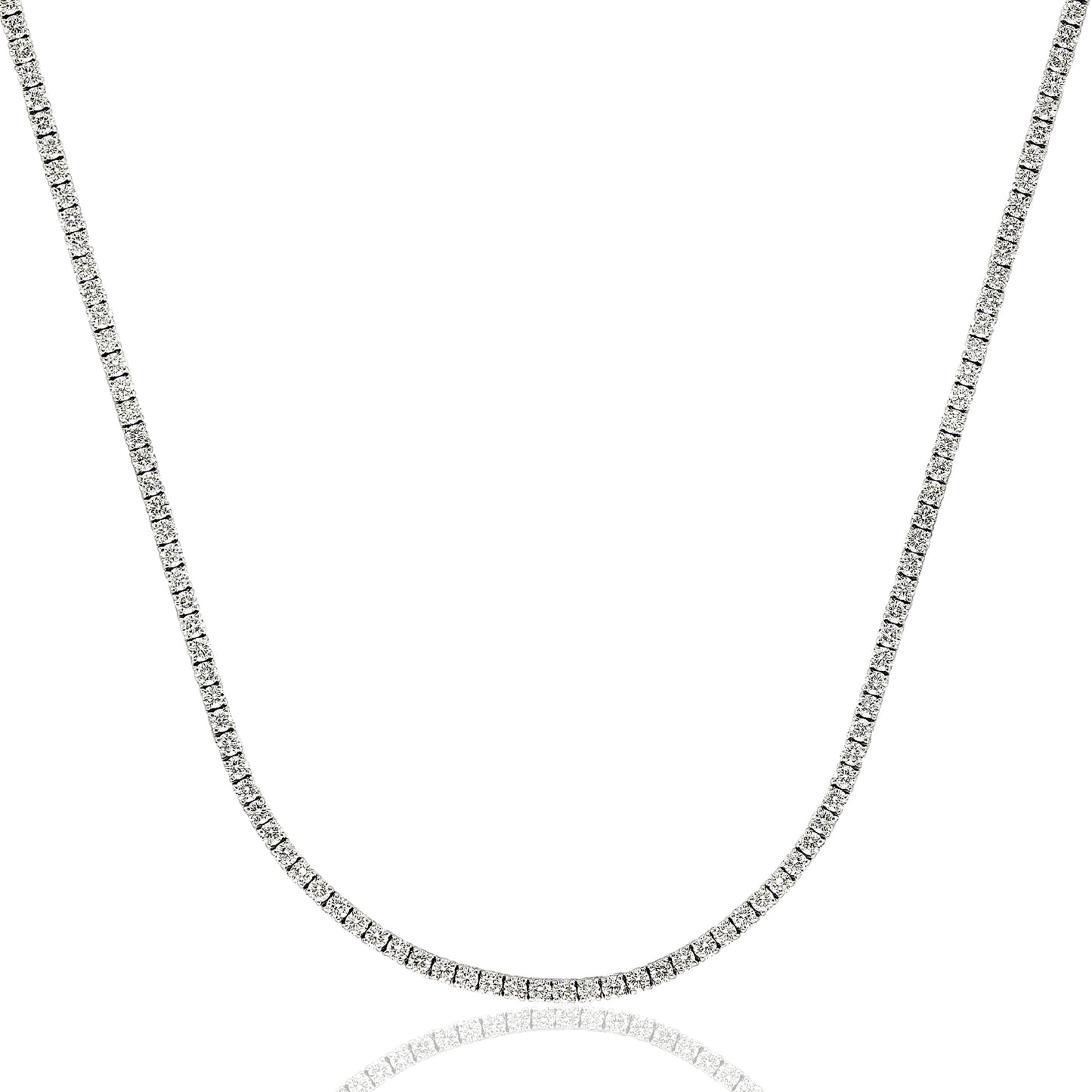 <b>MATERIALS</b>
• 14k White Gold
• 168 Diamonds, 11.31ctw ...