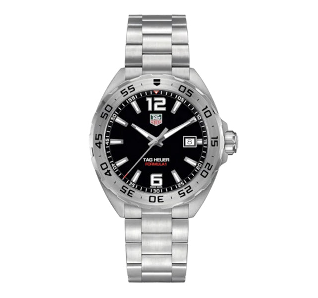 41mm Formula 1 Watch with Black Dial