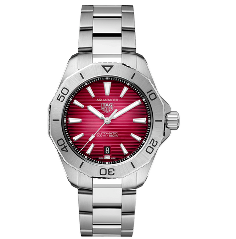 Aquaracer Professional 200 40mm with Ruby Red Dial