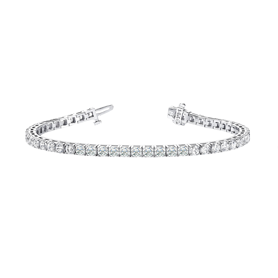 7" Prong Set Tennis Bracelet