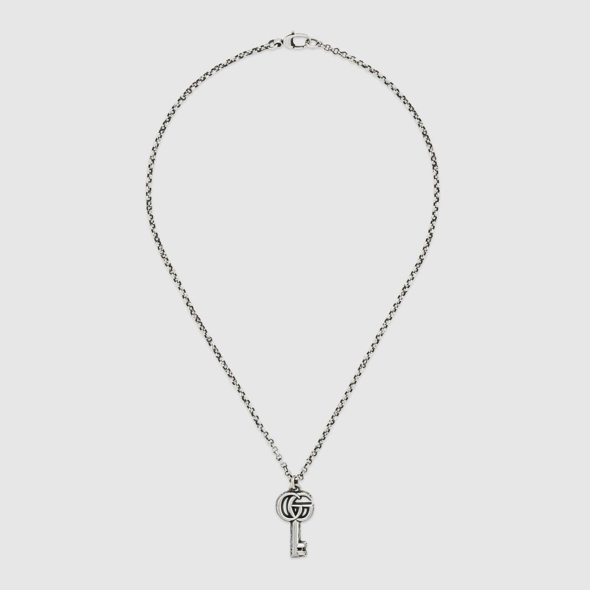 Marmont Double G Key Charm Necklace