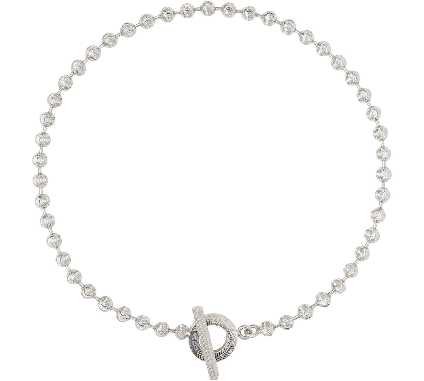 Boule Choker Necklace in Sterling Silver