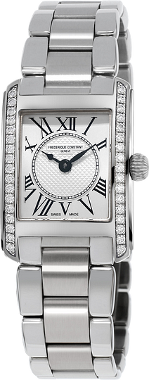 Ladies Classics Carree Watch with Diamonds