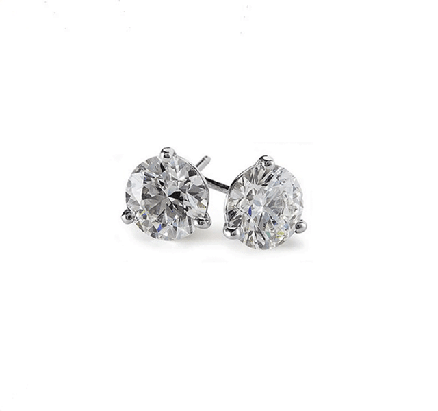 Diamond Stud Earrings 5/8ct
