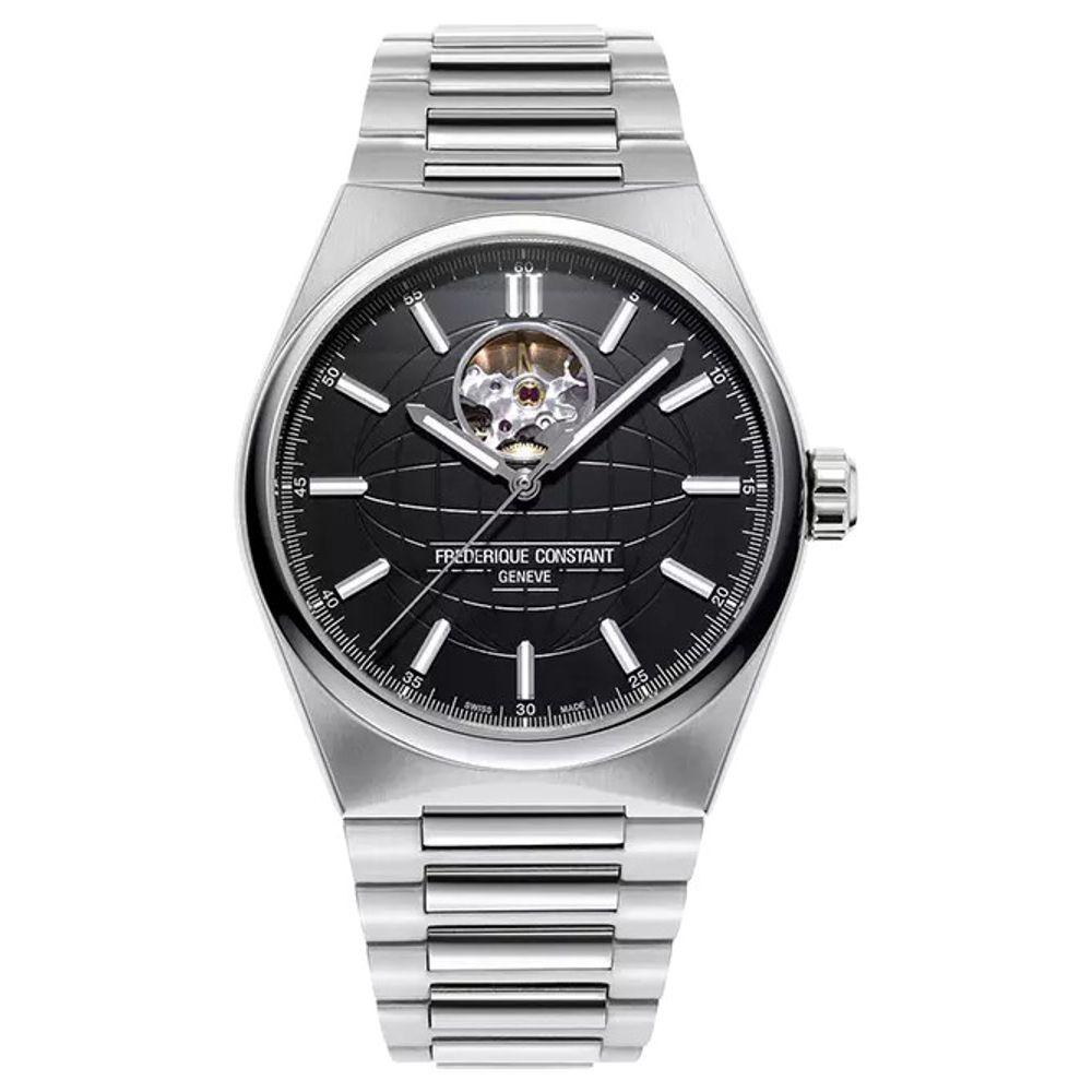 41mm Highlife Heart Beat Automatic Watch with Black Dial