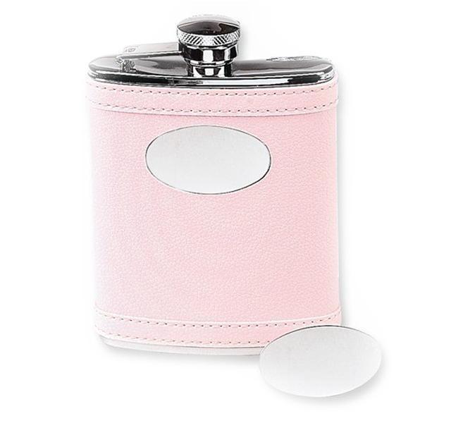 Stainless Steel Flask in Pink