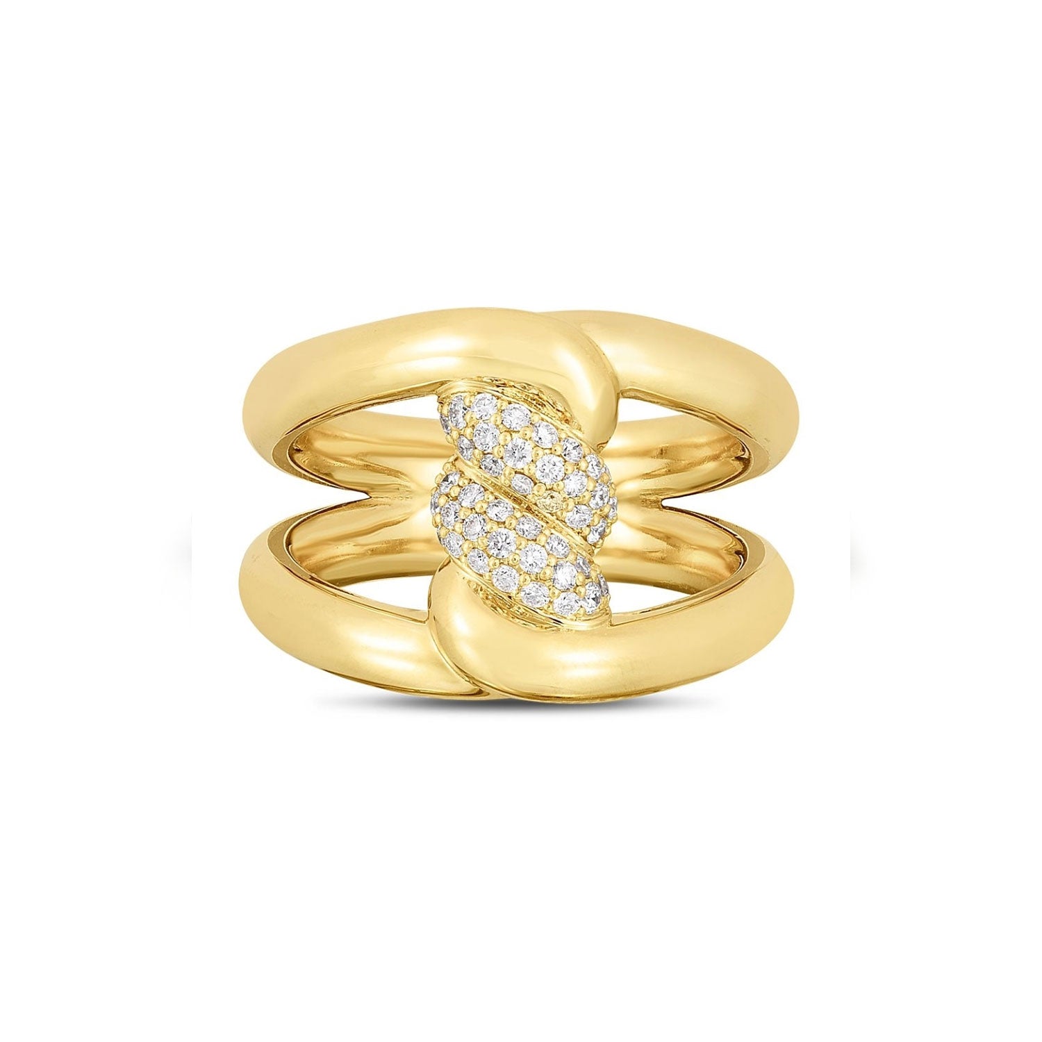 Cialoma Diamond Twist Ring