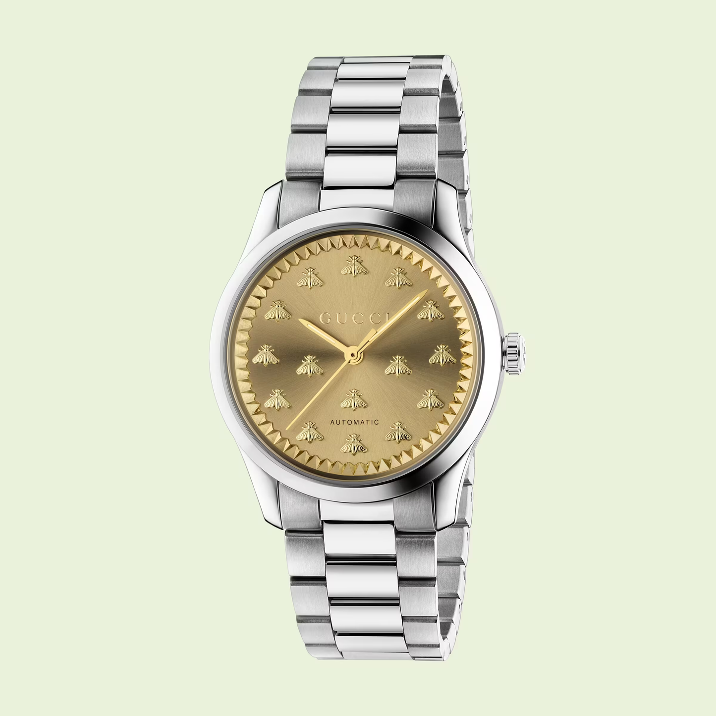Multibee Watch with Gold Dial