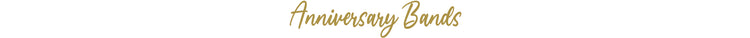 Anniversary bands at Mann's Jewelers