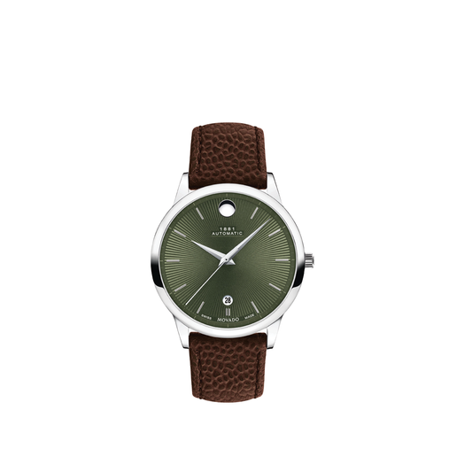 "1881" 40 mm Automatic Watch with Green Dial