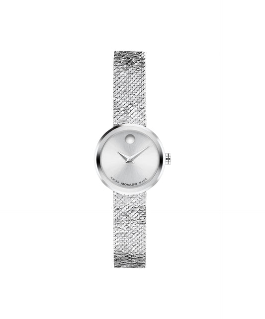 21mm Museum Velura with Silver Tone Dial