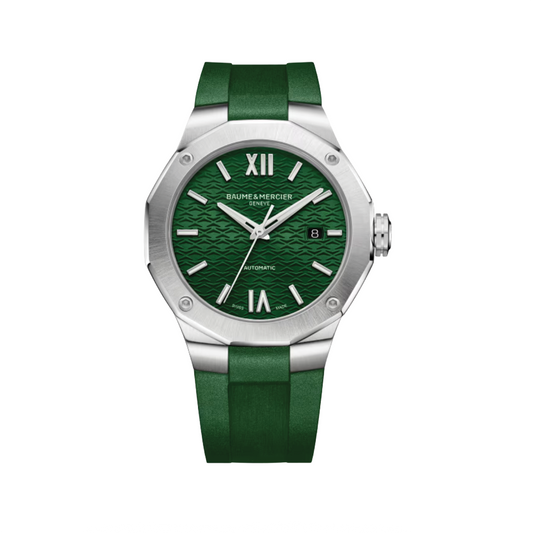 42mm Riviera Watch with Green Dial and Strap