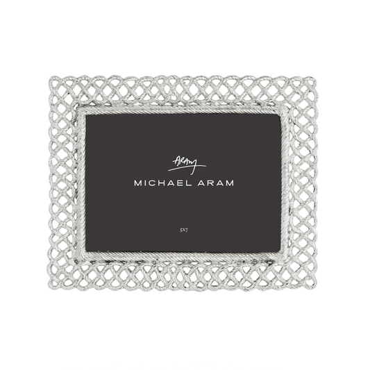 Michael Aram 5 X 7 Silver Love Knot Frame
