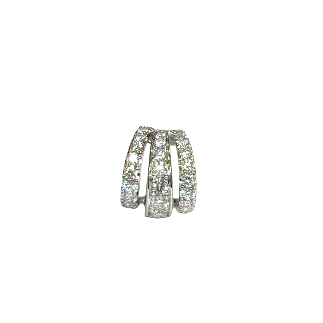 3-Row Diamond Ear Cuff