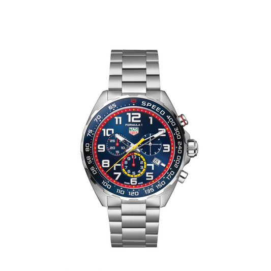 43 mm Formula 1 Red Bull Racing Watch with Blue Dial