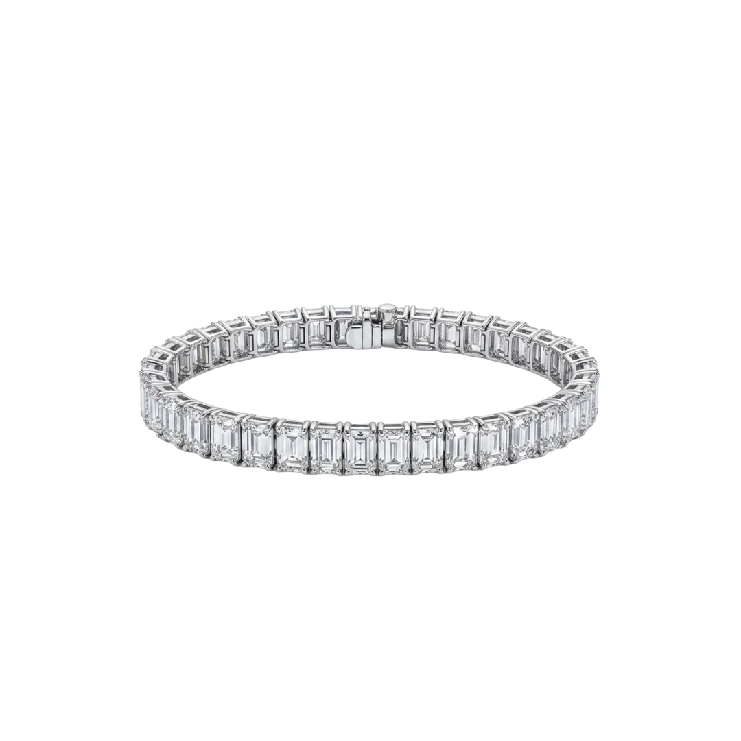 39-Stone Diamond Tennis Bracelet
