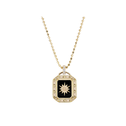 Le Stelle Mini Tarot Card Necklace