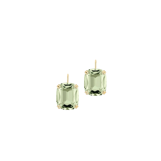 Gossip Prasiolite Earrings