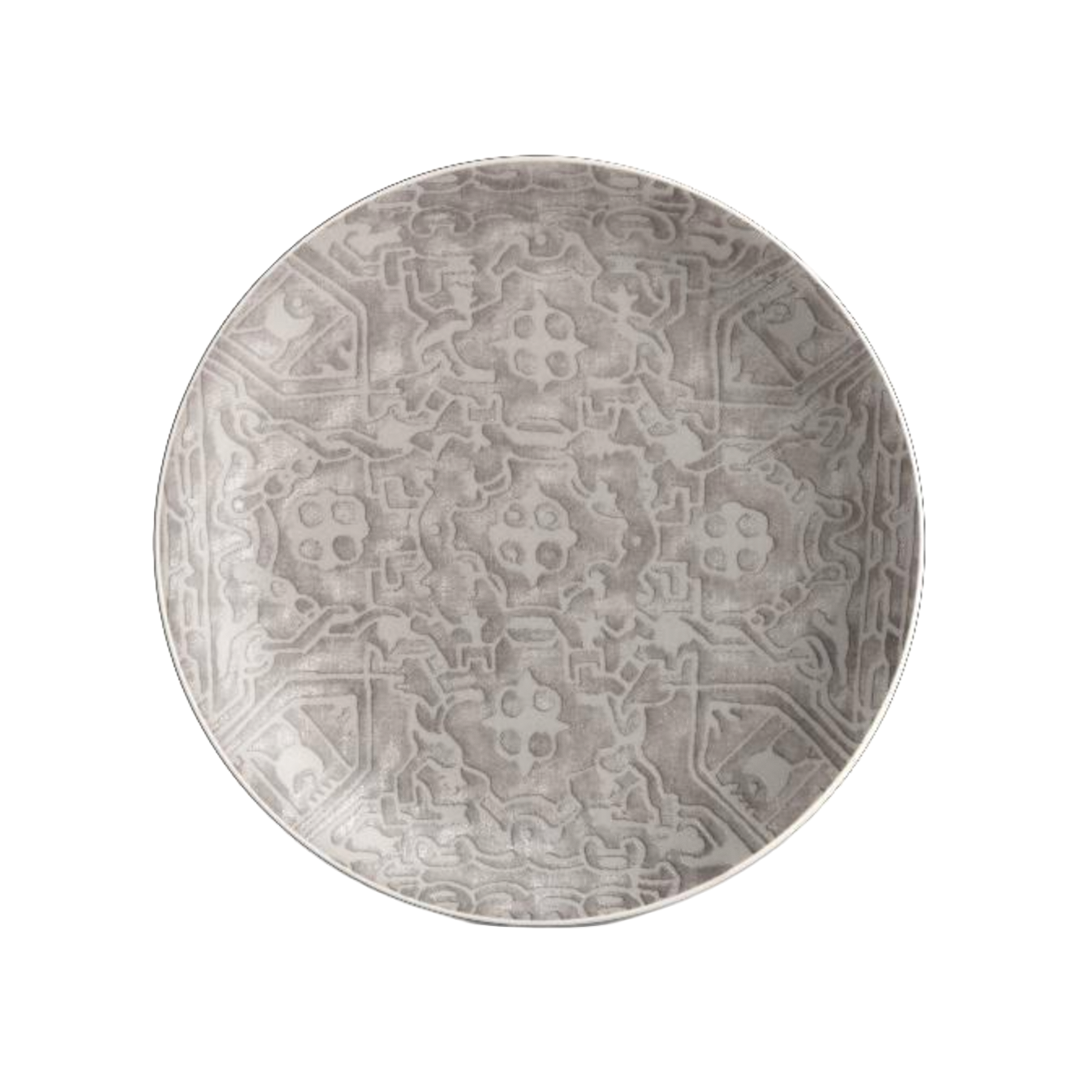 L'Objet Platinum Fortuny Dessert Plate Set
