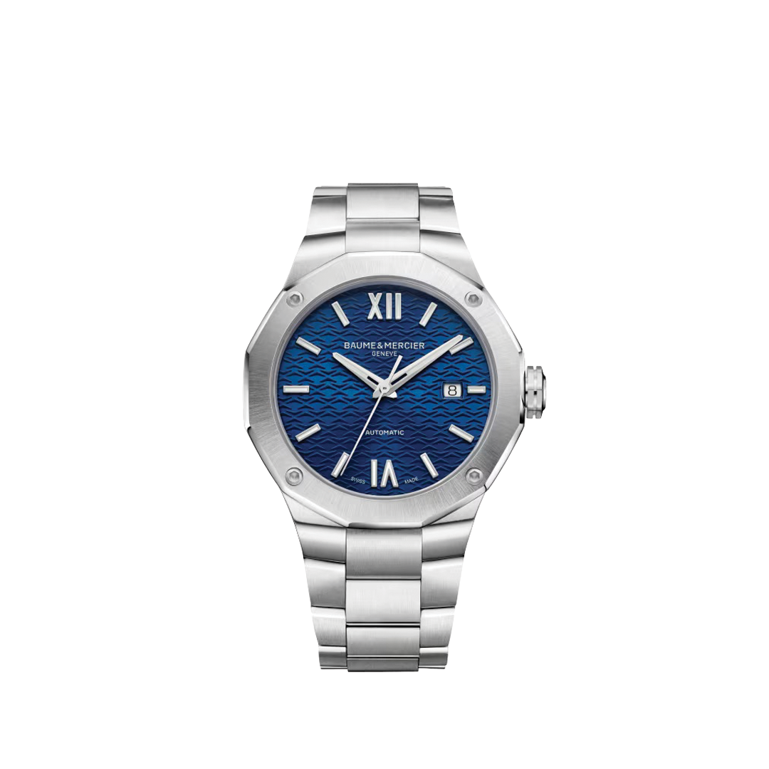 42mm Riviera Automatic Watch with Blue Dial