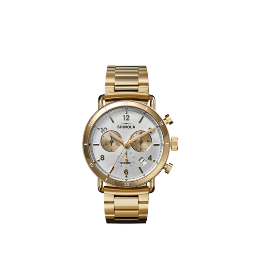 Canfield 40 mm Sport Watch with Silver Dial