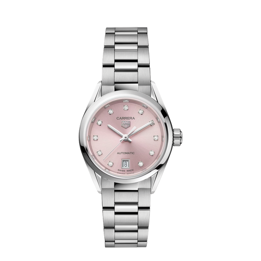 29mm Carrera Women's Watch with Pink Dial