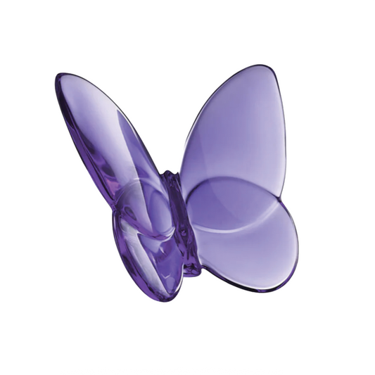 Baccarat Purple Lucky Butterfly