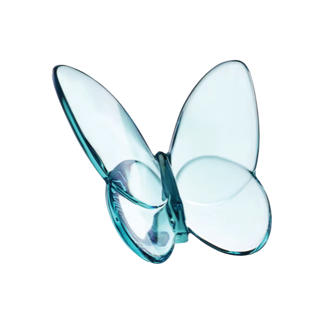 Baccarat Turquoise Lucky Butterfly
