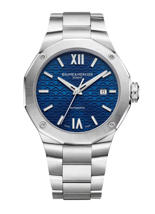 42mm Riviera Automatic Watch with Blue Dial