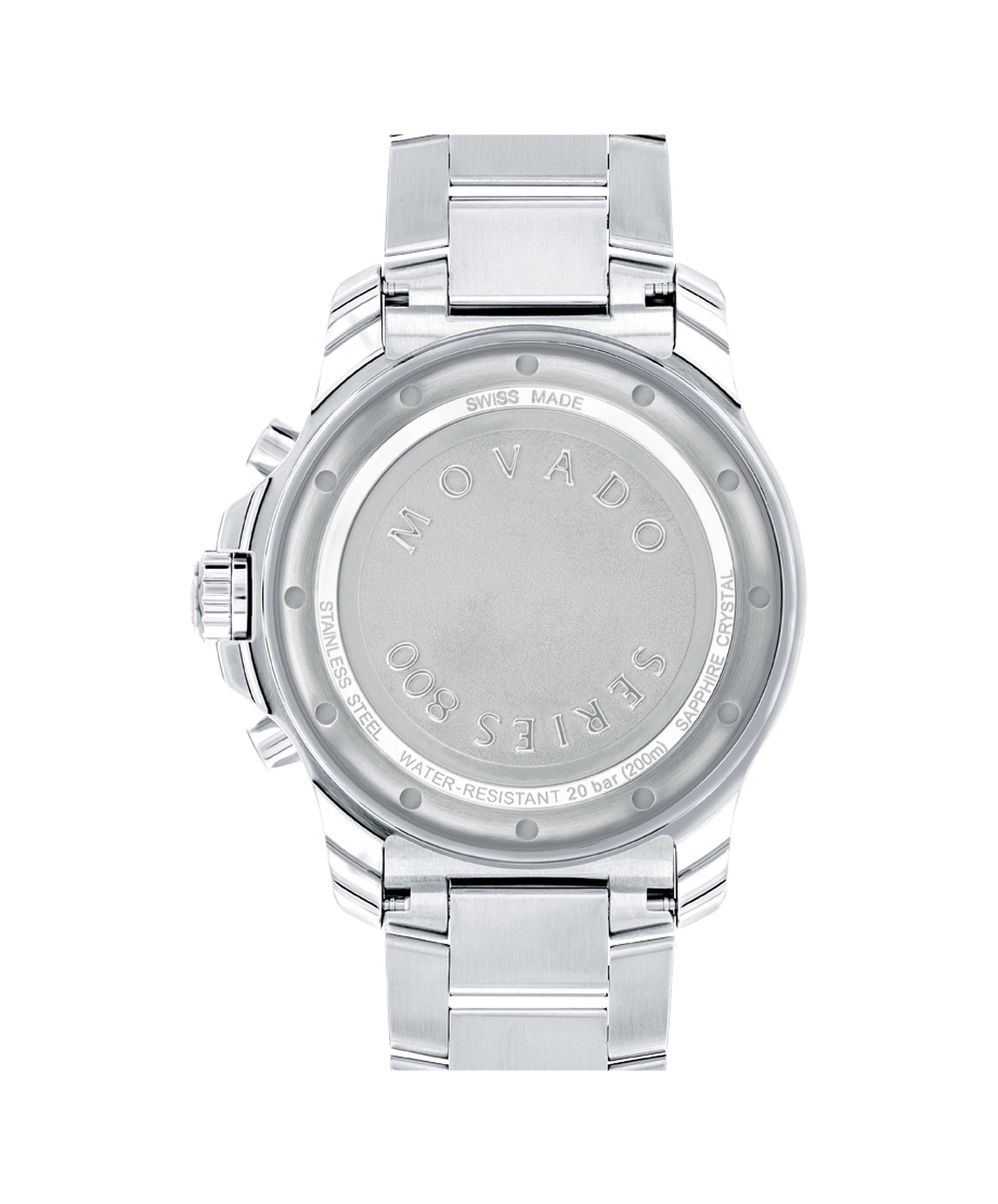 42mm Series 800 Chronograph Watch with Red Dial