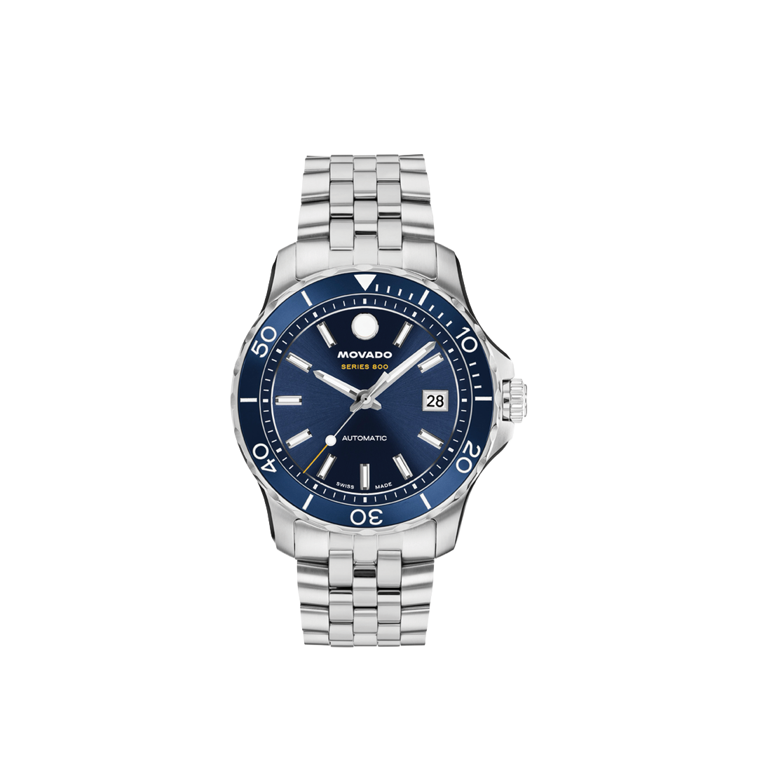40mm Series 800 Quartz Watch with Blue Dial