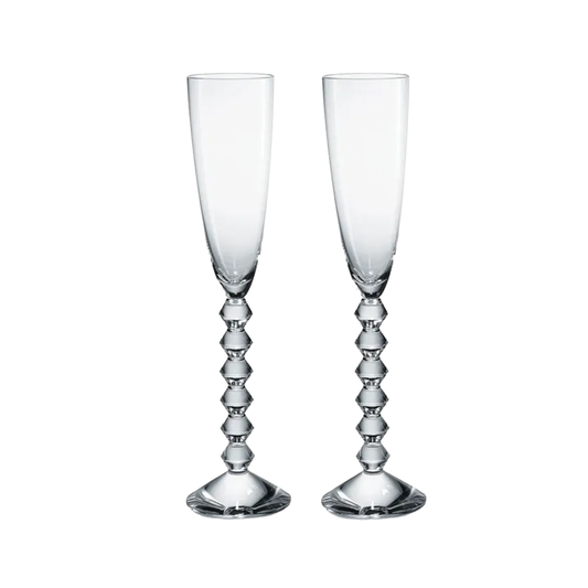 Baccarat Véga Flutissimo Champagne Flute Set