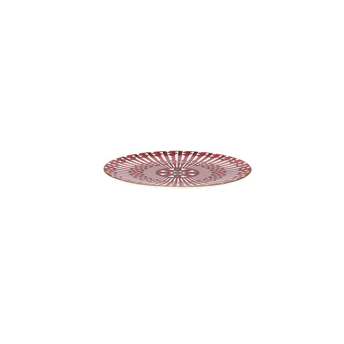 Baccarat Arcadia Red Bread Plate