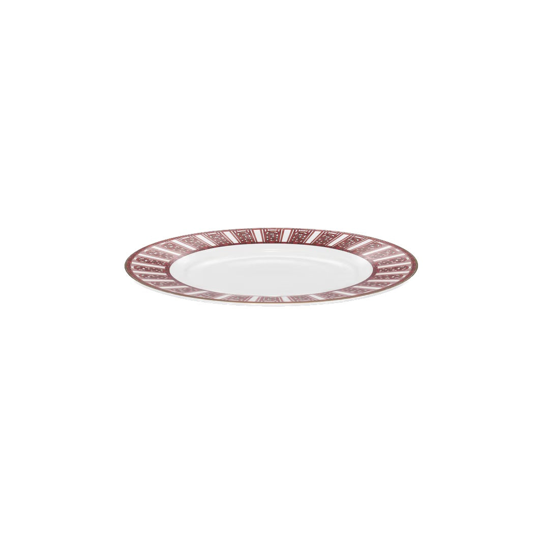 Baccarat Arcadia Red Dessert Plates, Set of 2