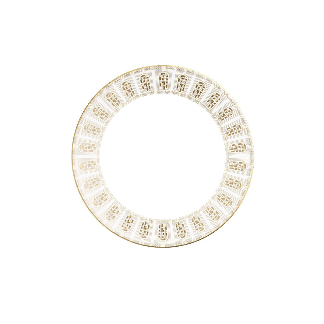Baccarat Arcadia Gold Dessert Plates, Set of 2