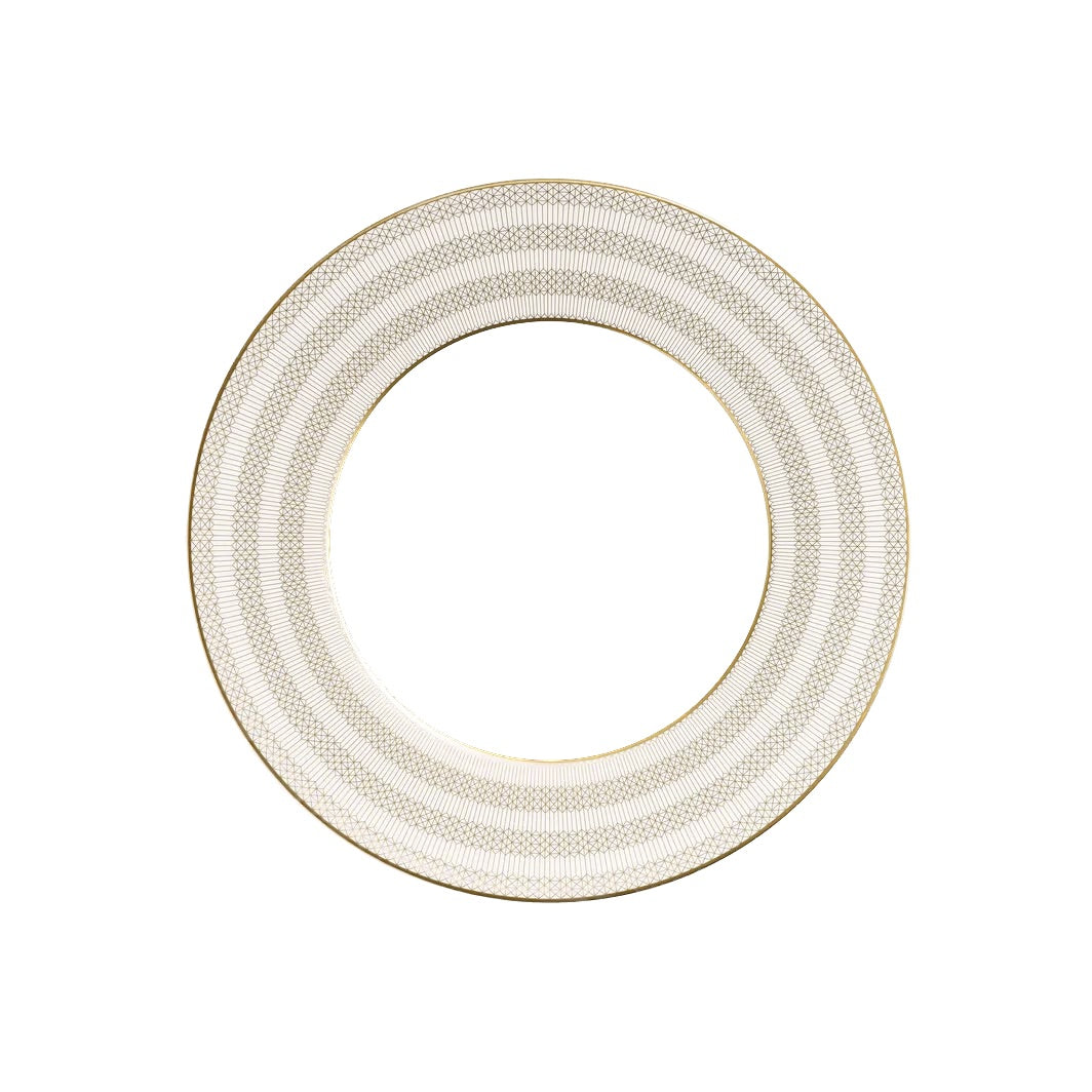 Baccarat Arcadia Gold Dinner Plates, Set of 2