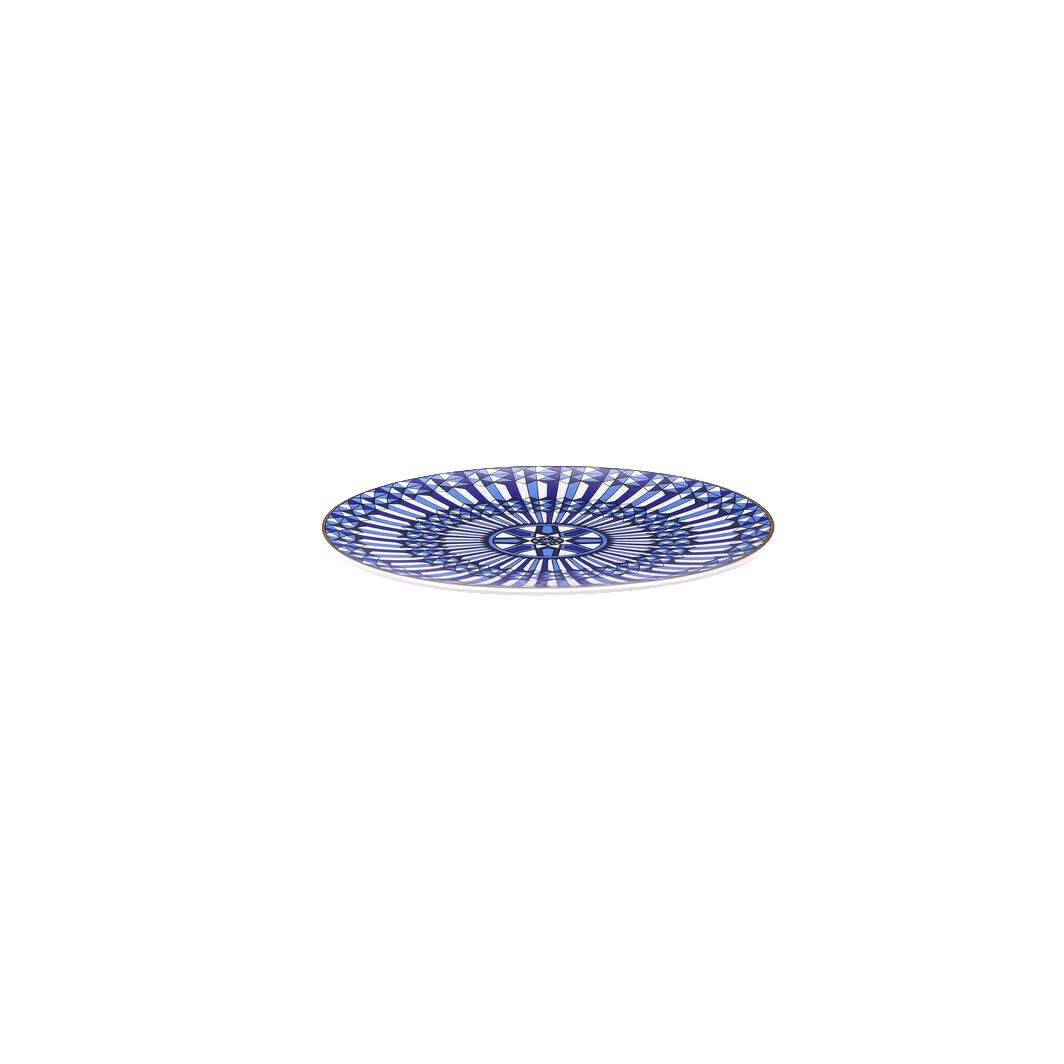 Baccarat Arcadia Blue Bread Plate