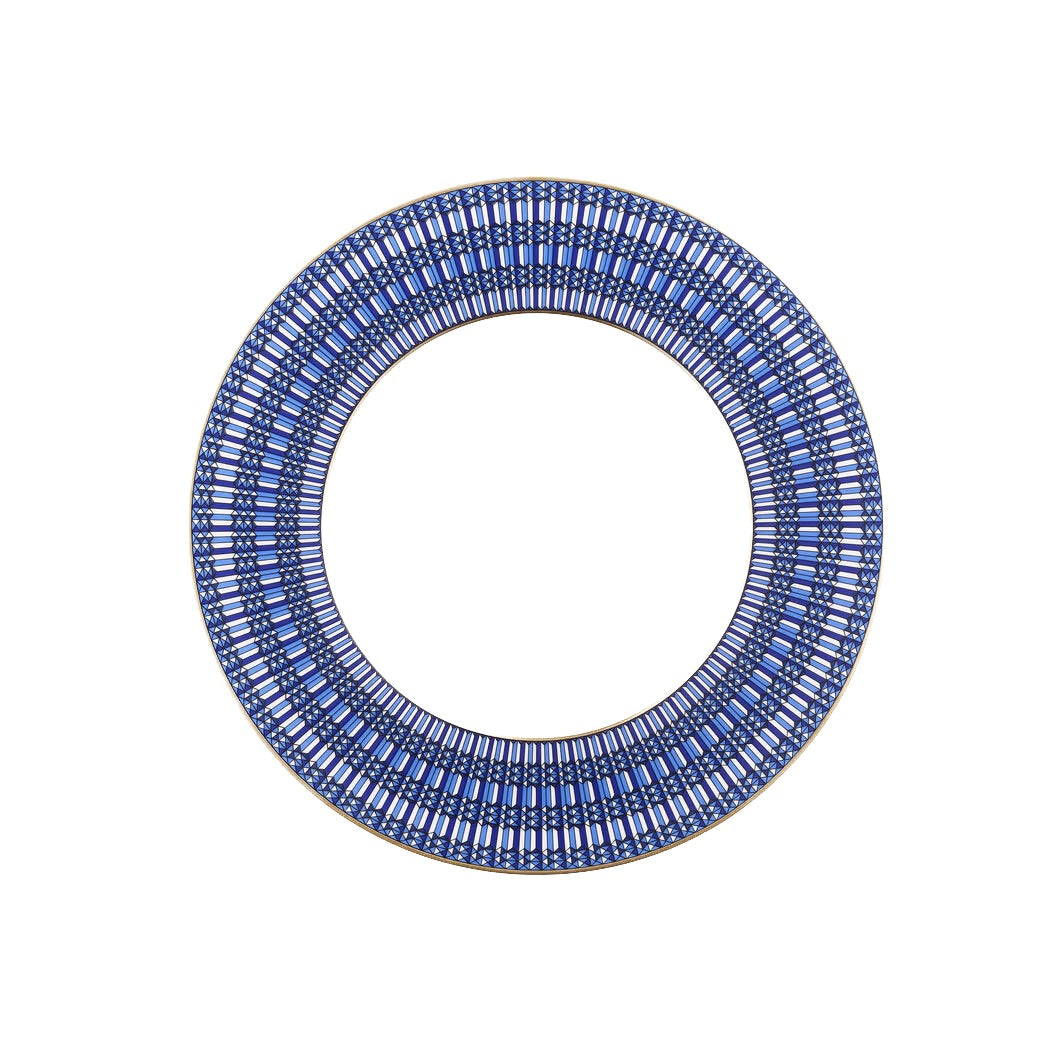 Baccarat Arcadia Blue Dinner Plates, Set of 2